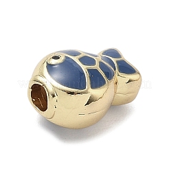 Brass Enamel Beads&nbsp;KK-K368-18G