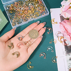 100Pcs 5 Colors Alloy Pendants&nbsp;FIND-CA0009-95