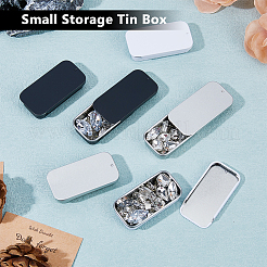 9Pcs 3 Colors Tinplate Slide Storage Box&nbsp;CON-DC0001-09
