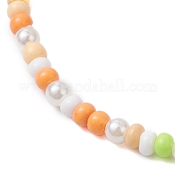 Shell Pearl & Glass Beaded Bracelets for Women&nbsp;BJEW-JB10414
