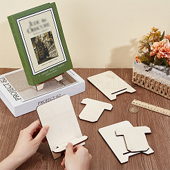 4 Sets Plwood Desktop Stands&nbsp;DIY-BC0015-15