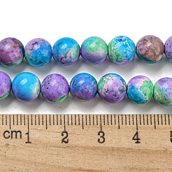 Synthetic Imperial Jasper Beads Strands&nbsp;G-N342-25B-1