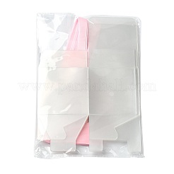 Square PET & Paper Bakery Box&nbsp;CON-FZC0002-004A
