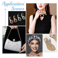 200Pcs 2 Colors Iron Rhinestones Cabochons&nbsp;FIND-AR0006-24
