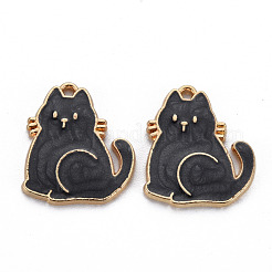 Alloy Enamel Pendants&nbsp;ENAM-N055-035E-NR