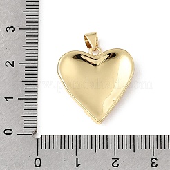Valentine's Day Brass Pendants&nbsp;KK-E799-04G