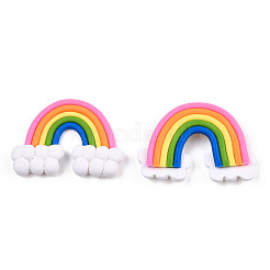 Handmade Polymer Clay Cabochons&nbsp;X-PORC-S1007-41C