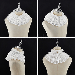 Cotton Lace Ruffle Collar&nbsp;AJEW-WH0643-216