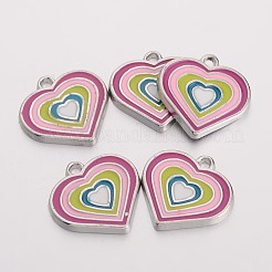 Alloy Enamel Pendants&nbsp;LS-EA180Y-NF
