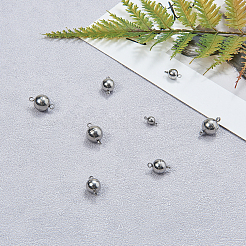 304 Stainless Steel Magnetic Clasps&nbsp;STAS-CJ0001-74