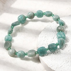 Natural Amazonite Beads Bracelets&nbsp;GG-CBA05D5-02B-07