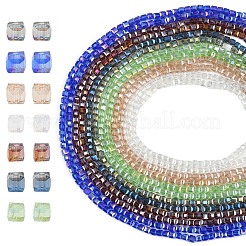 2 Strands Electroplate Glass Beads Strands&nbsp;EGLA-YW0001-85A
