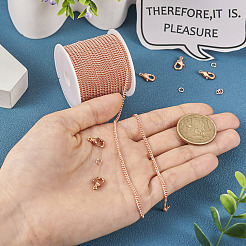 DIY Chain Bracelet Necklace Making Kit&nbsp;DIY-TA0005-08