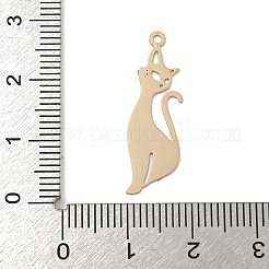 Rack Plating Brass Pendants&nbsp;KK-S400-05KCG