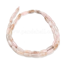 Natural Pink Morganite Beads Strands&nbsp;G-H335-A01-4x10mm