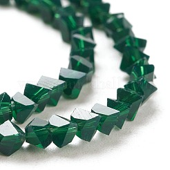 Transparent Solid Color Glass Beads Strands&nbsp;GLAA-L031-01-B02