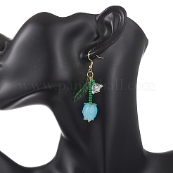 Acrylic & Lampwork Dangle Earrings&nbsp;EJEW-MZ00711