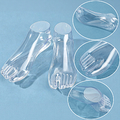 PVC Foot Support for Foot&nbsp;AJEW-CY0002-69B