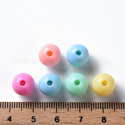 Opaque Acrylic Beads&nbsp;MACR-S370-C10mm-M1