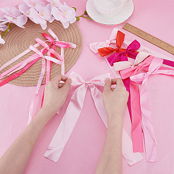 40Pcs 10 Styles Polyester Bowknot Garment Accessories&nbsp;HJEW-OC00322