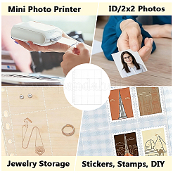 10Pcs Transparent Binder Pouch&nbsp;DIY-WH0750-417A