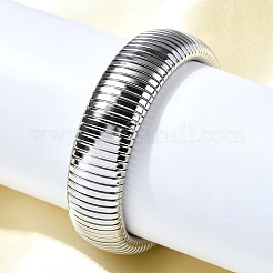 304 Stainless Steel Stretch Bracelets for Women Men&nbsp;BJEW-A031-02B-P