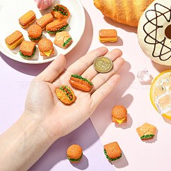 16Pcs 8 Styles Resin Mini Model&nbsp;DJEW-CJ0001-17