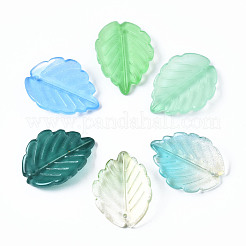 Spray Painted Glass Pendants&nbsp;GLAA-N042-004