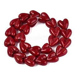Handmade Lampwork Beads Strands&nbsp;LAMP-Q041-05E