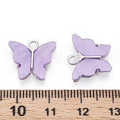 Alloy Acrylic Pendants&nbsp;ENAM-R136-01B-S