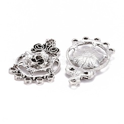 Tibetan Style Alloy Chandelier Components Links&nbsp;TIBE-I025-08AS