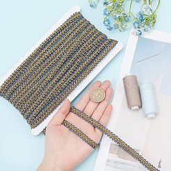 Lace Trim Polyester Ribbon for Jewelry Making&nbsp;OCOR-WH0071-007A