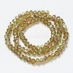 Electroplate Glass Beads Strands&nbsp;LS-EGLA-A034-T4mm-J02