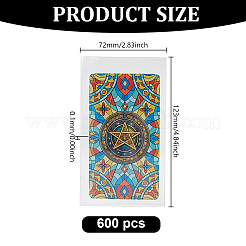 600Pcs Transparent Plastic Name Card Holders&nbsp;DIY-GO0003-33