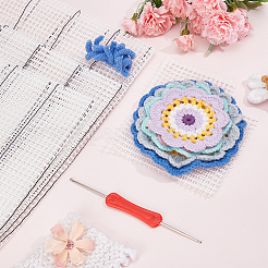 Polyester Mesh Fabrics&nbsp;DIY-WH20058-06D