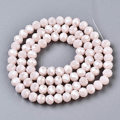 Electroplate Glass Beads Strands&nbsp;EGLA-A034-P2mm-A08