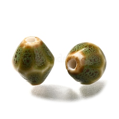 Vintage Style Glazed Ceramic Porcelain Beads&nbsp;PORC-H013-01-21