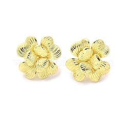 Brass Stud Earrings&nbsp;EJEW-P303-05G
