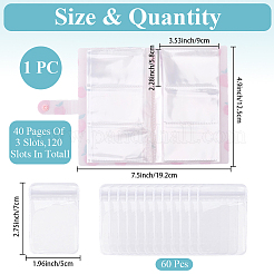 1Pc Fruit Peach Cover PP Plastic Photocard Storage Albums&nbsp;AJEW-CN0006-49A