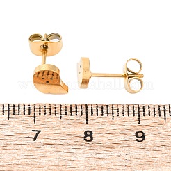 304 Stainless Steel Stud Earrings&nbsp;EJEW-P126-22