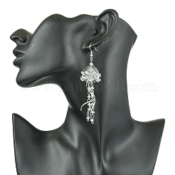 Iron Dangle Earrings&nbsp;EJEW-FS00021