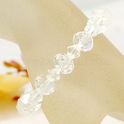 Fashion Stretchy Glass Bracelets&nbsp;BJEW-JB00659-11