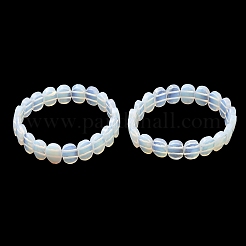 Opalite Faceted Beaded Stretch Bracelets for Women&nbsp;BJEW-K251-07Q