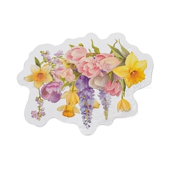 Scrapbooking Waterproof Sticker PET Decorative Stickers&nbsp;DIY-M076-04A