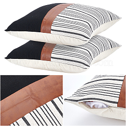 Square Imitation Leather Pillow Case&nbsp;AJEW-WH20006-406A