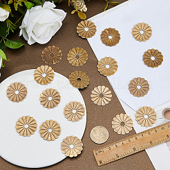 Brass Handle Washers&nbsp;KK-FH0008-32B-AB