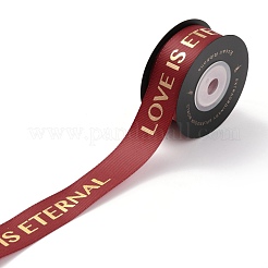Polyester Grosgrain Ribbons&nbsp;SRIB-H307-02B