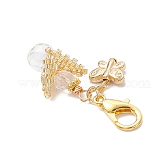 Glass Pendant Decorations&nbsp;HJEW-MZ00376
