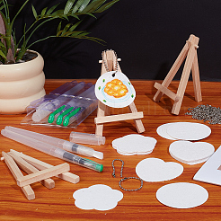 30Pcs DIY Watercolor Wood Pulp Paper Tools&nbsp;DRAW-BC0001-04