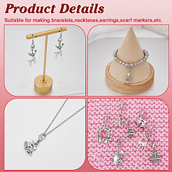 Christmas Alloy Pendant Decoration&nbsp;HJEW-FG00003